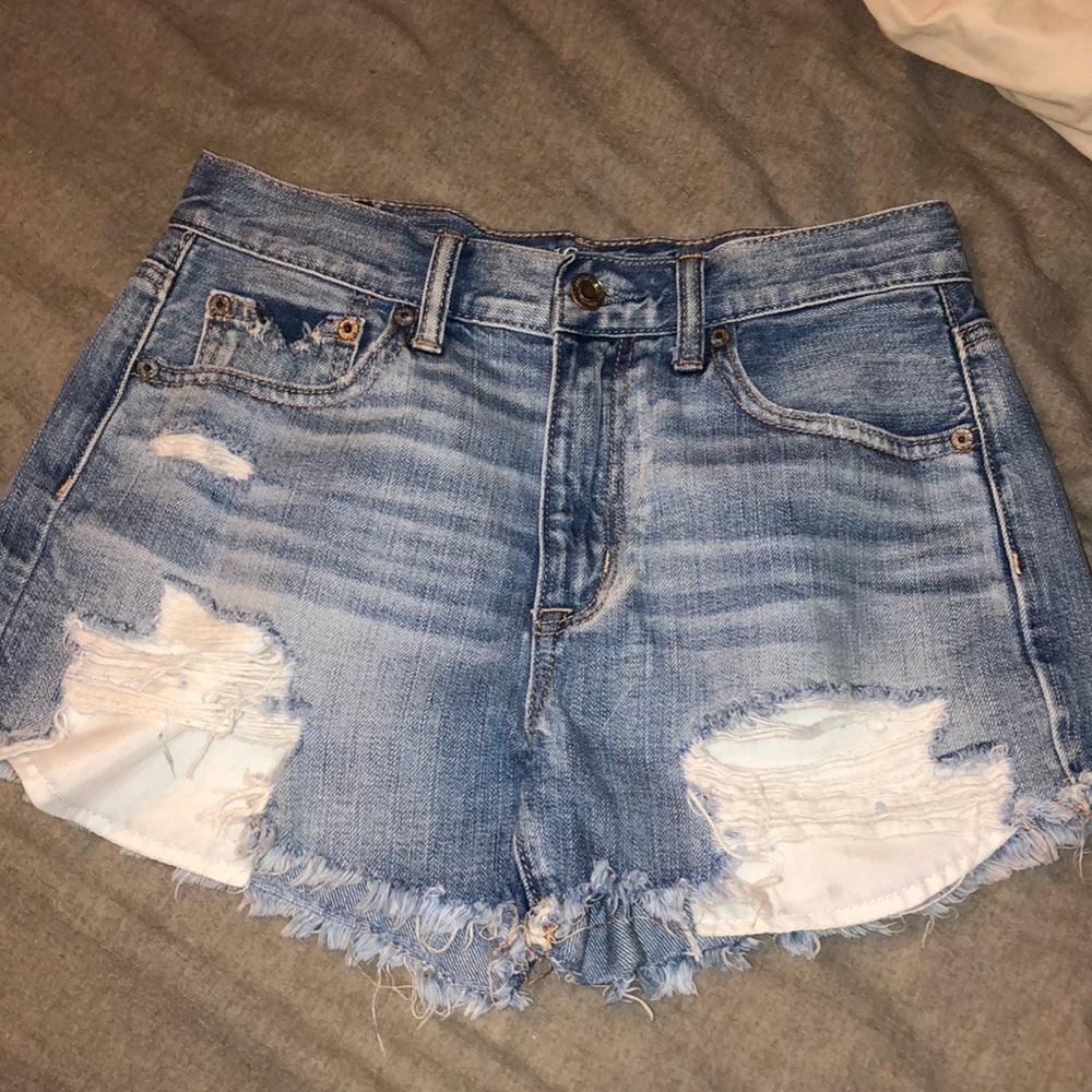 american eagle jean shorts